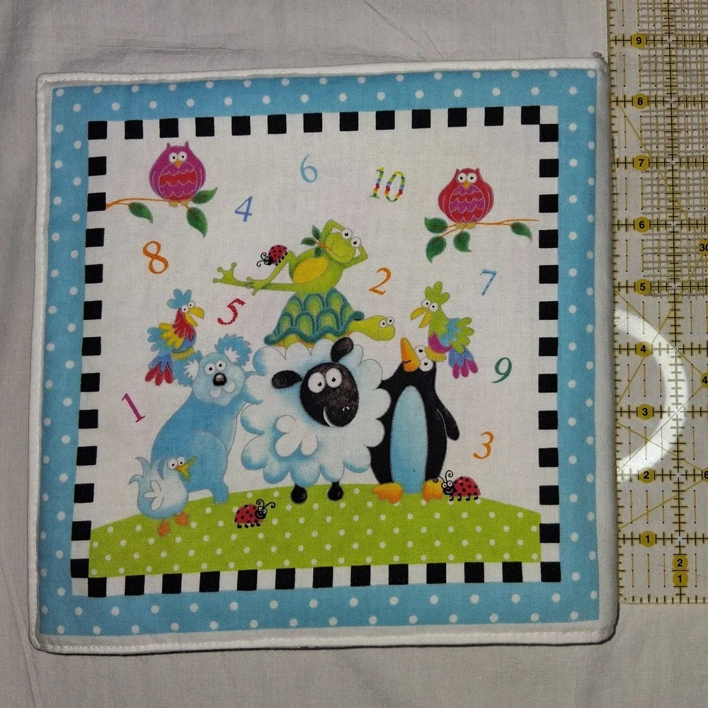 Baby‎ Soft Cloth Book Learning Numbers Animals Count with Me Toddler Toy